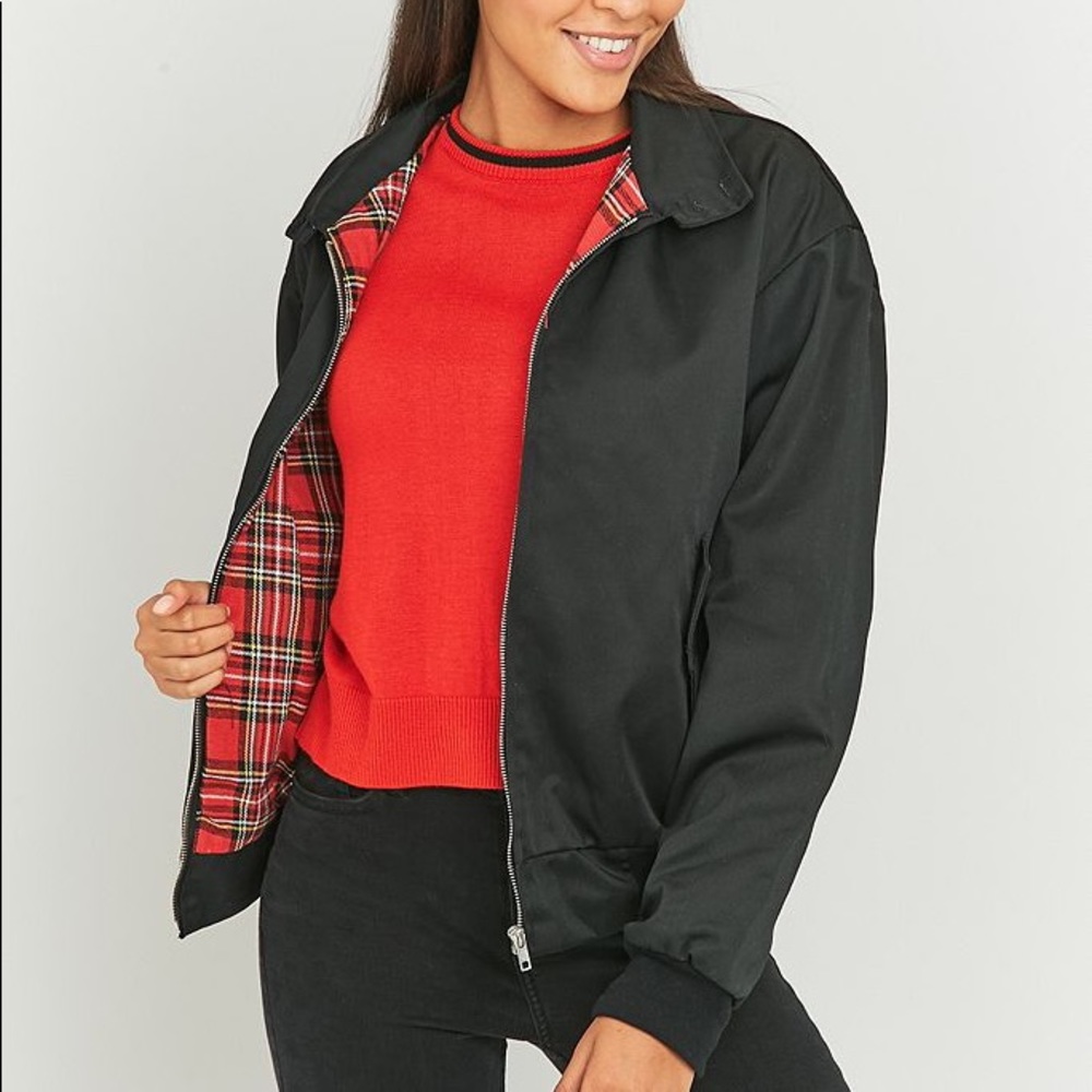 Black Bomber Jacket